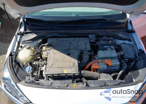 2020 Hyundai Ioniq Hybrid Se из США, поврежденный, VIN KMHC75LC8LU215419